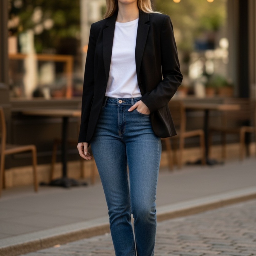 Calvin Klein Classic Black Blazer